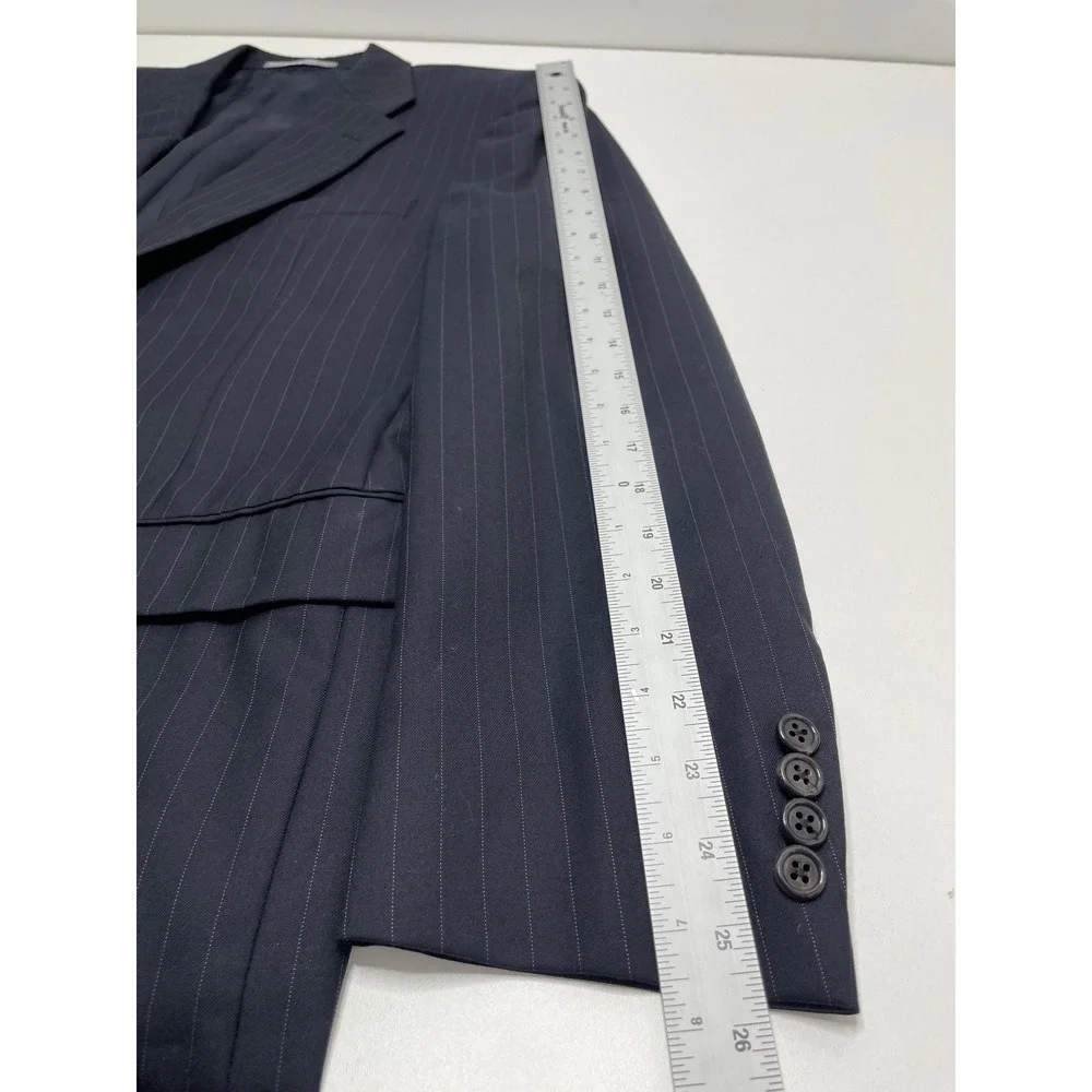 Hickey Freeman sophisticated pinstripe